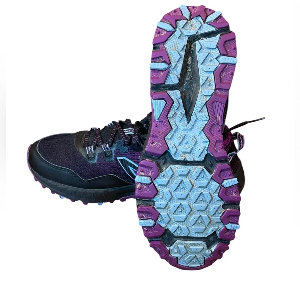 New Balance Women’s 410v6 Trail Running Hiking Shoes Sneakers black Purple 9